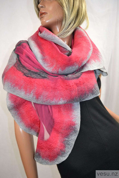 Pink shawl 4558